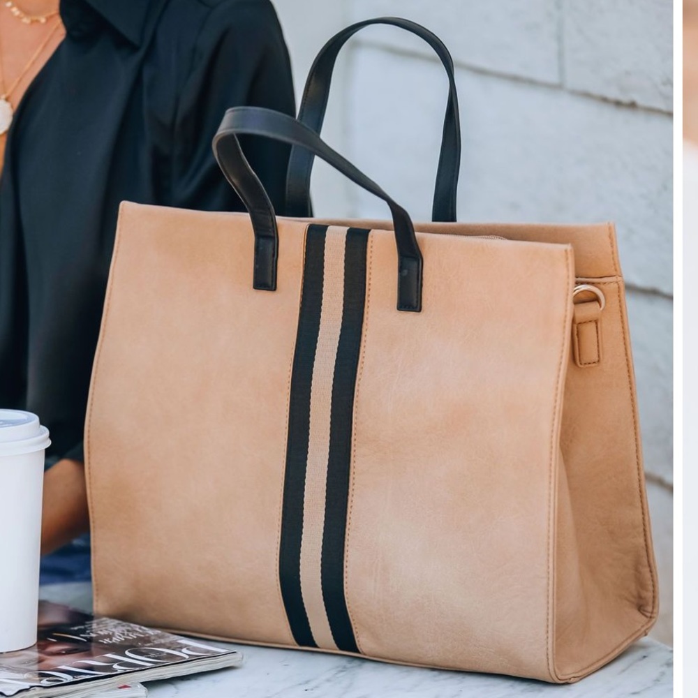 Vici Royce Tote Bag - Natural (NWT)